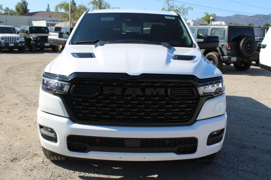 New 2026 Bright White Clear-Coat Exterior Paint Ram Tradesman image 2