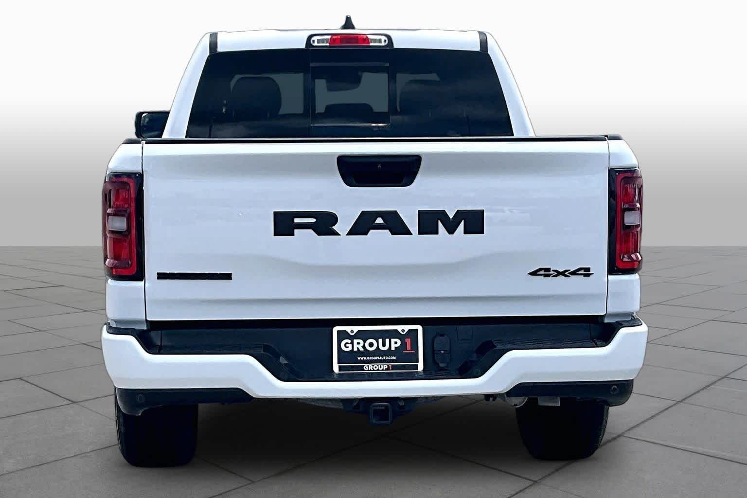 Used 2025 Bright White Clearcoat Ram Big Horn image 5