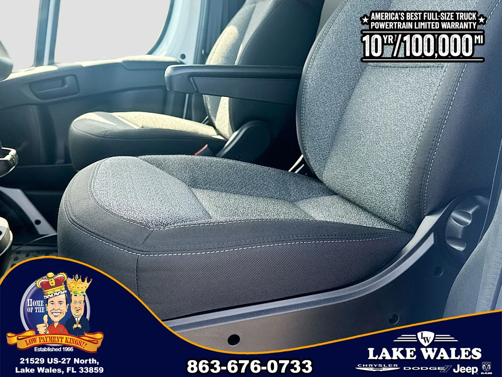 New 2026 Bright White Clearcoat RAM High Roof image 17