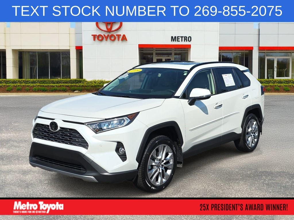 Certified Used 2019 White Toyota Limited image 1