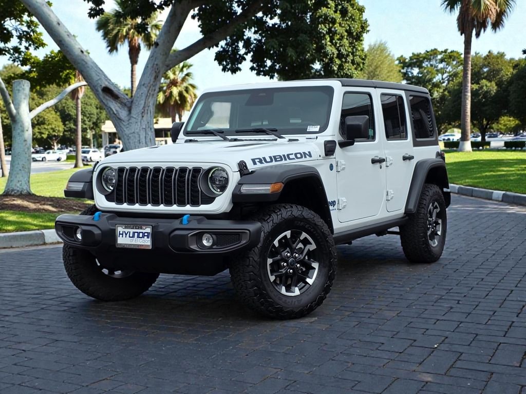Used 2025 Jeep Wrangler 4xe Rubicon 4XE with VIN 1C4RJXR62SW579643 for sale in El Cajon, CA