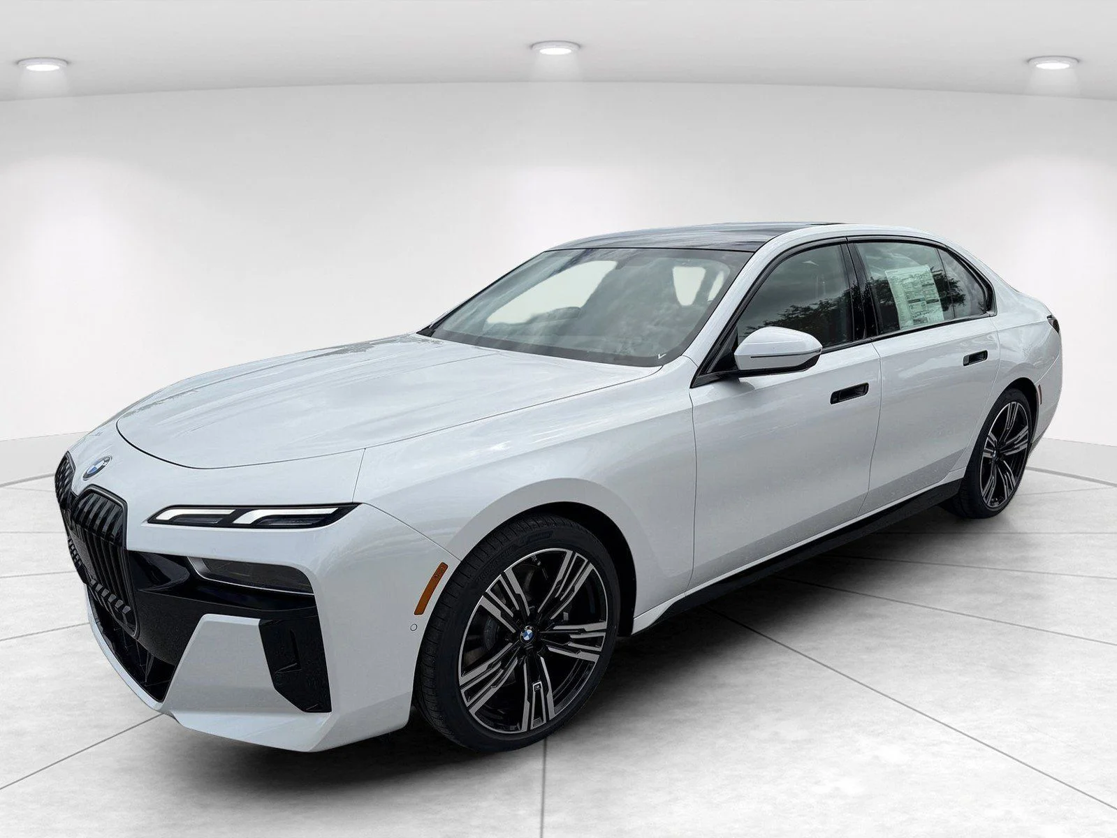 New 2026 Mineral White Metallic BMW 740i image 7