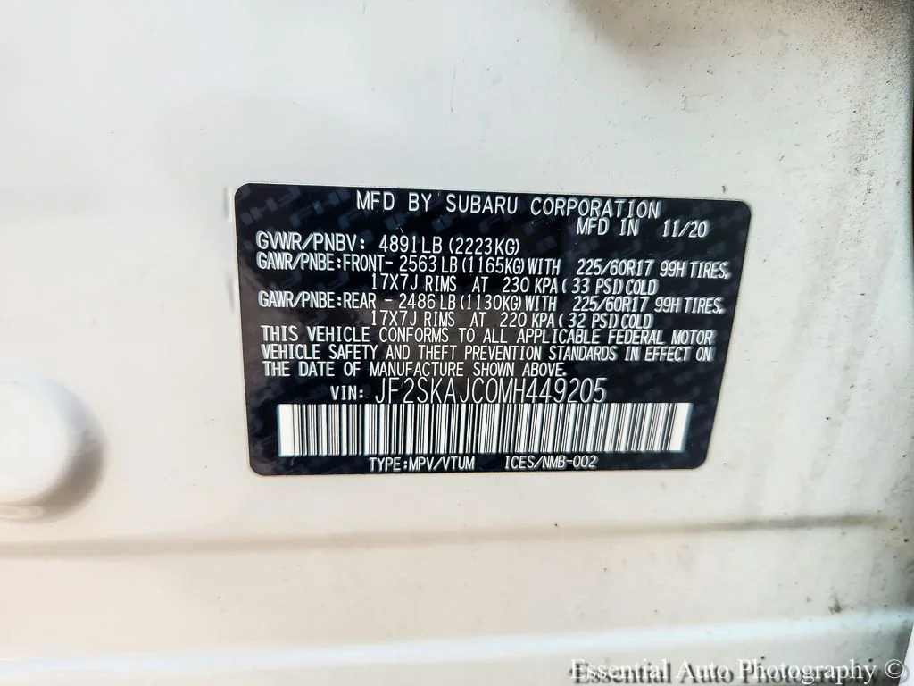 Used 2021 White Subaru Premium image 23