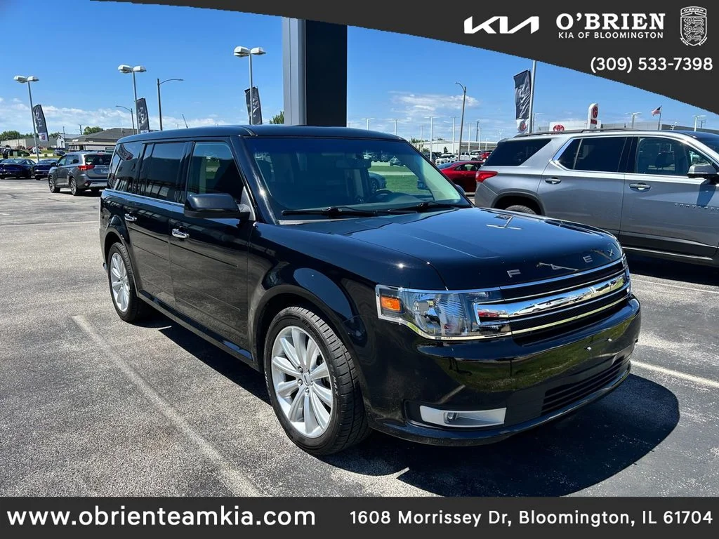 Used 2017 Shadow Black Ford SEL image 1