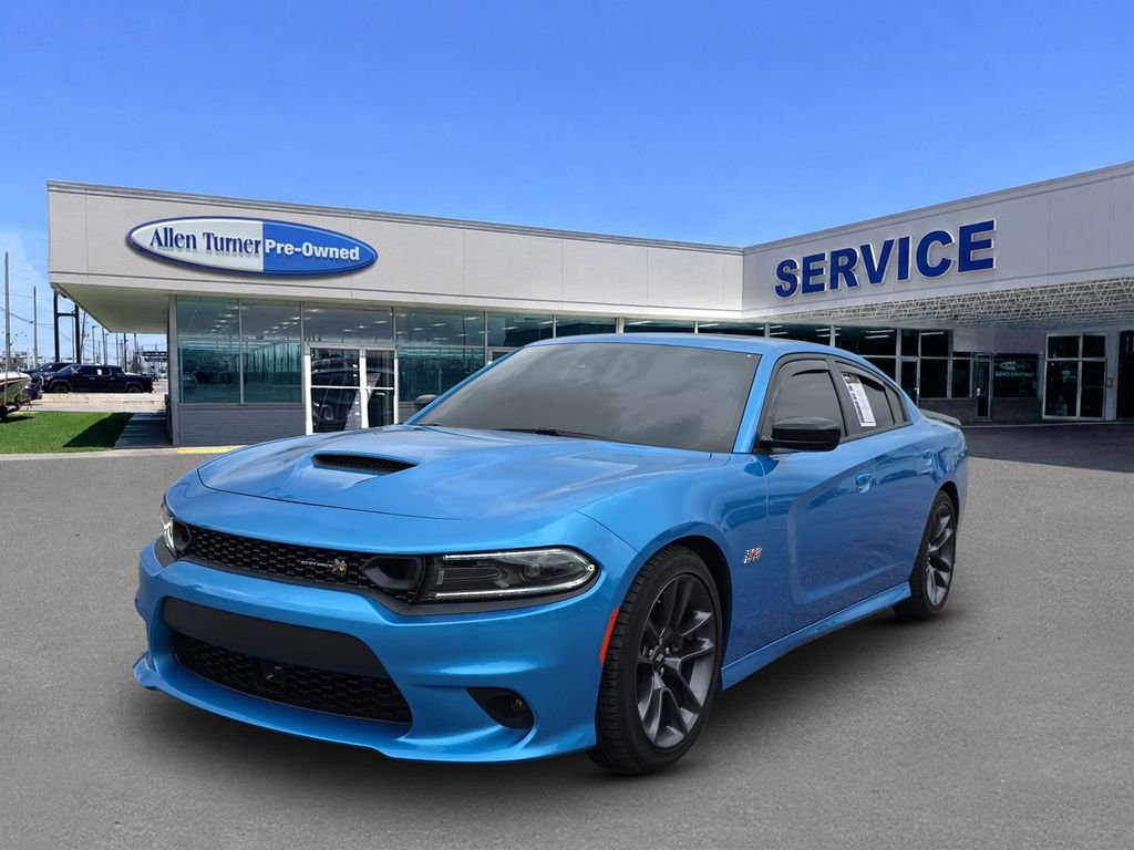 Used 2023 B5 Blue Pearlcoat Dodge R/T Scat Pack image 4