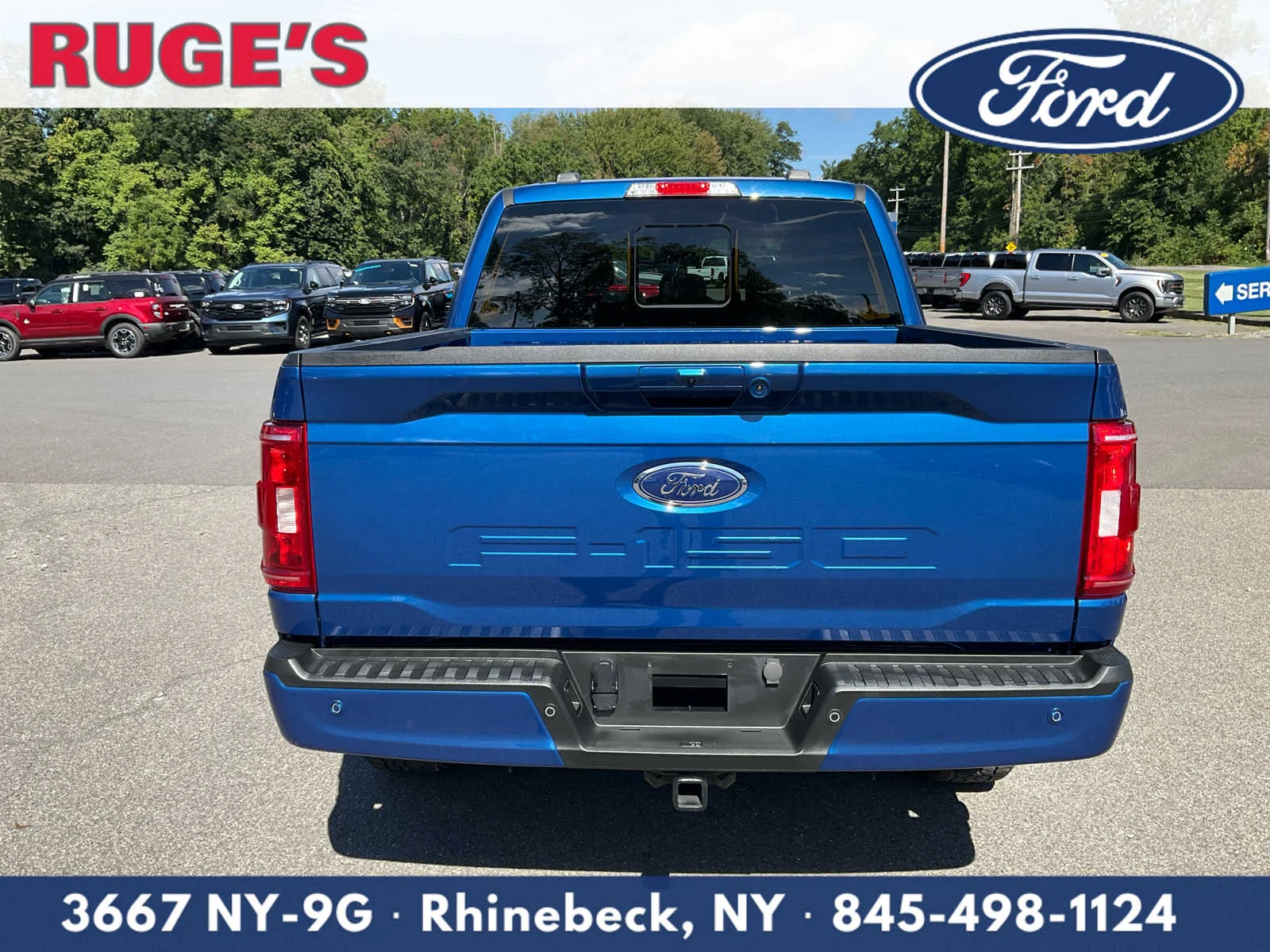 Certified Used 2023 Atlas Blue Ford XLT image 4
