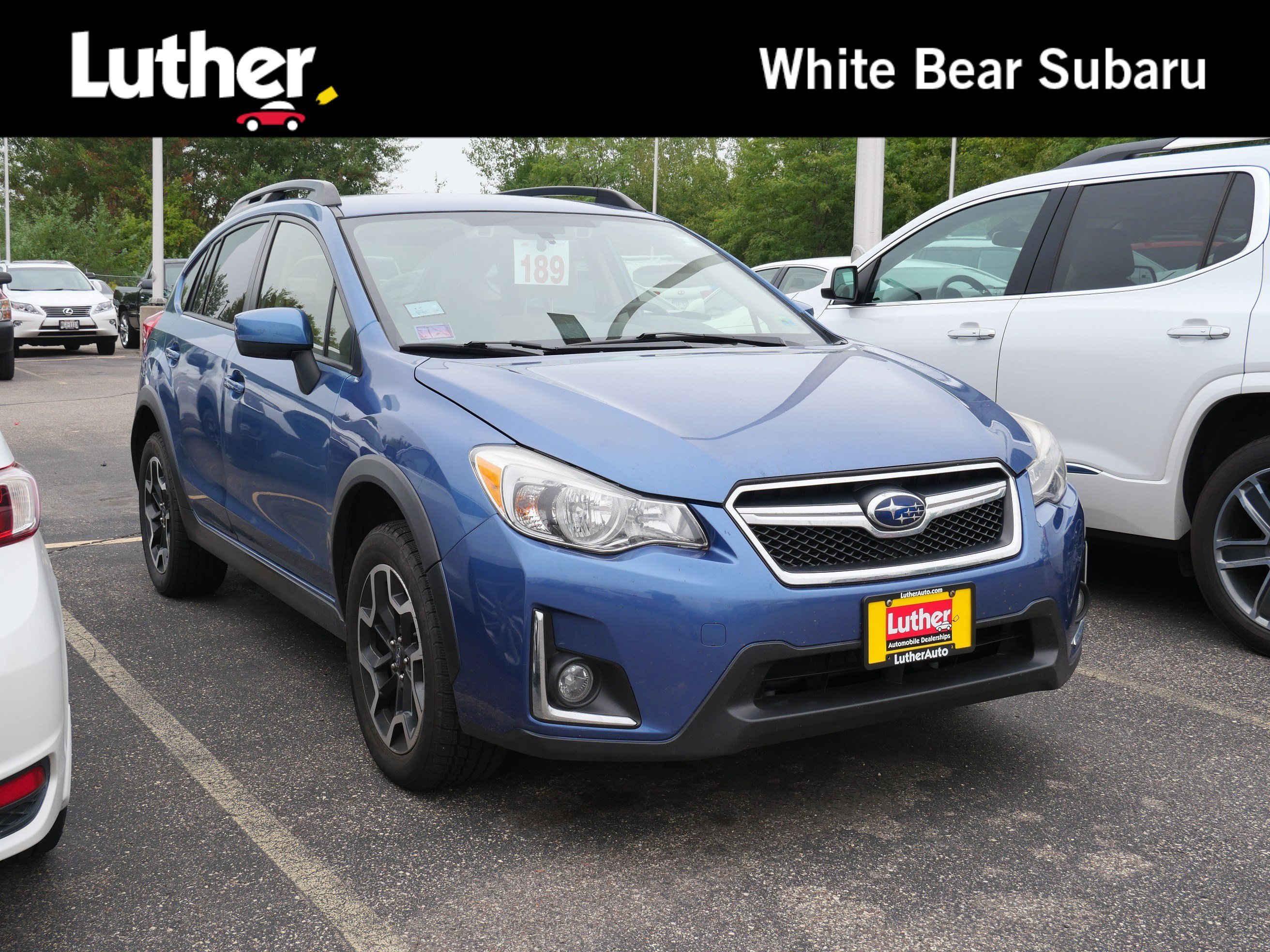 Used 2016 Quartz Blue Pearl Subaru Premium image 1