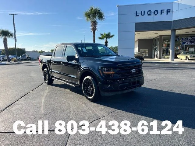New 2026 Agate Black Metallic Ford XLT image 1