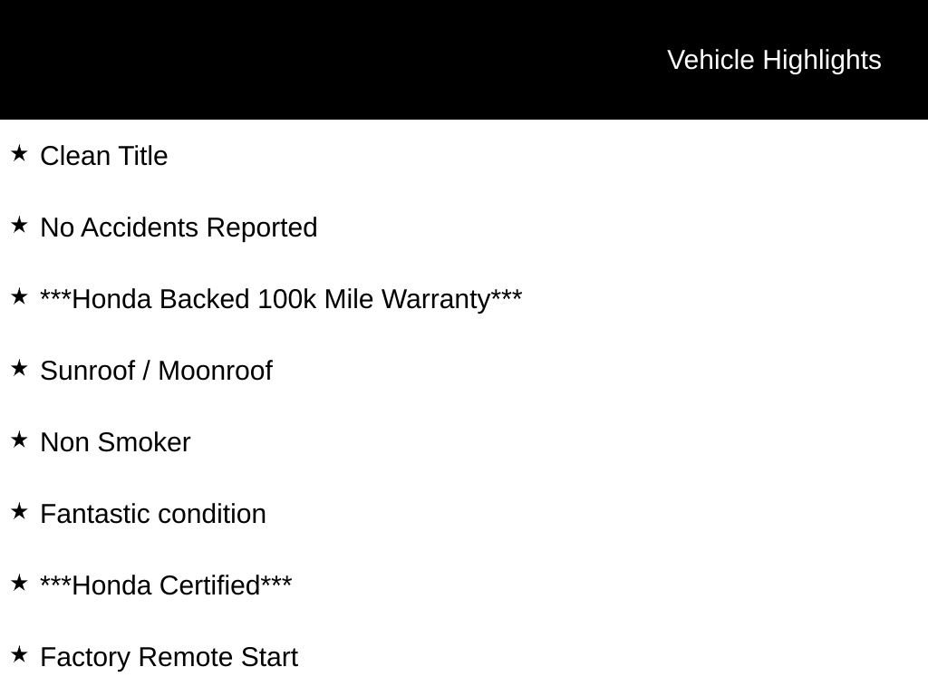 Certified Used 2023 Platinum White Pearl Honda TrailSport image 8