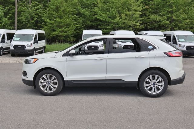 Used 2022 White Ford Titanium image 4