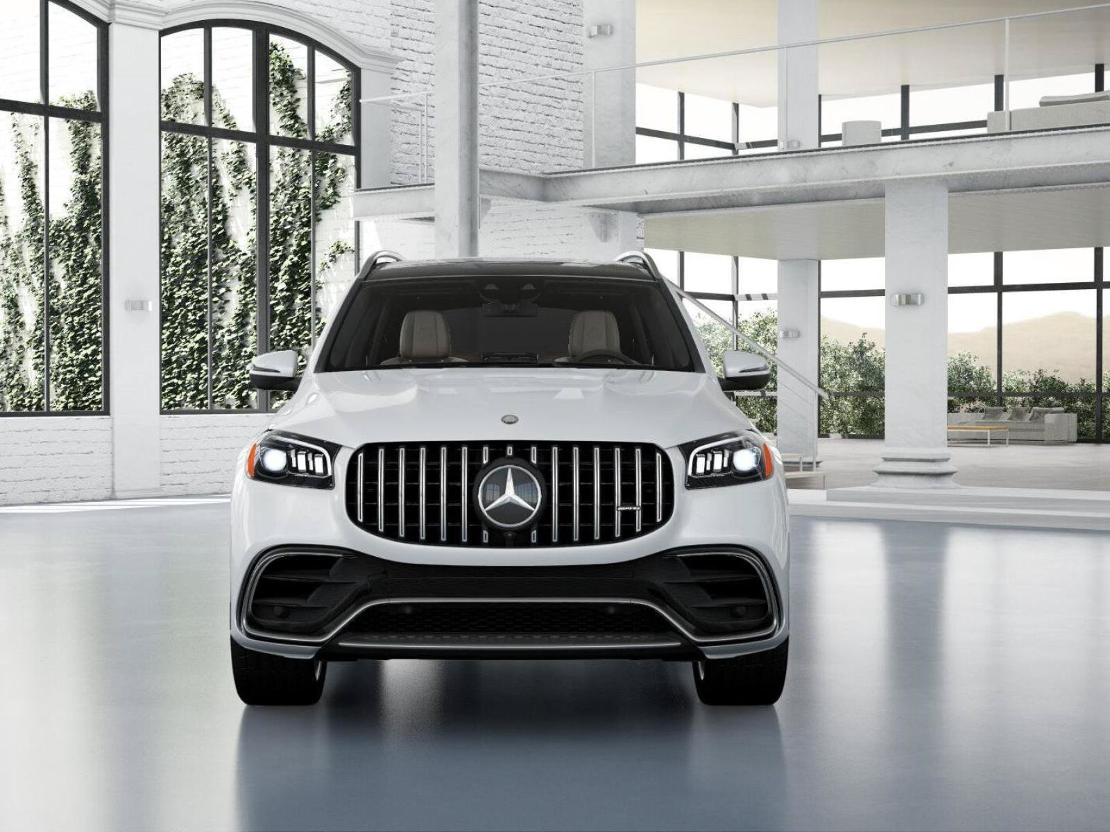 New 2026 MANUFAKTUR Moonlight White Metallic Mercedes-Benz AMG® GLS 63 image 8