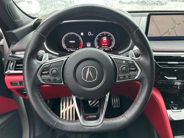 Certified Used 2022 Platinum White Pearl Acura A-Spec image 34