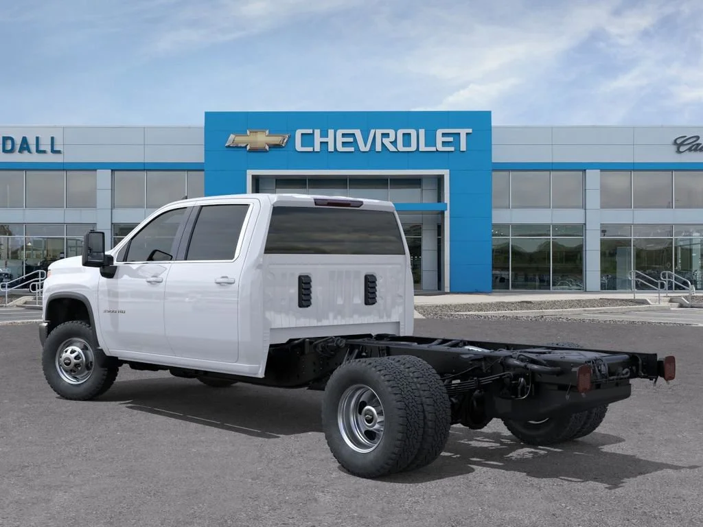 New 2026 Summit White Chevrolet Work Truck image 3