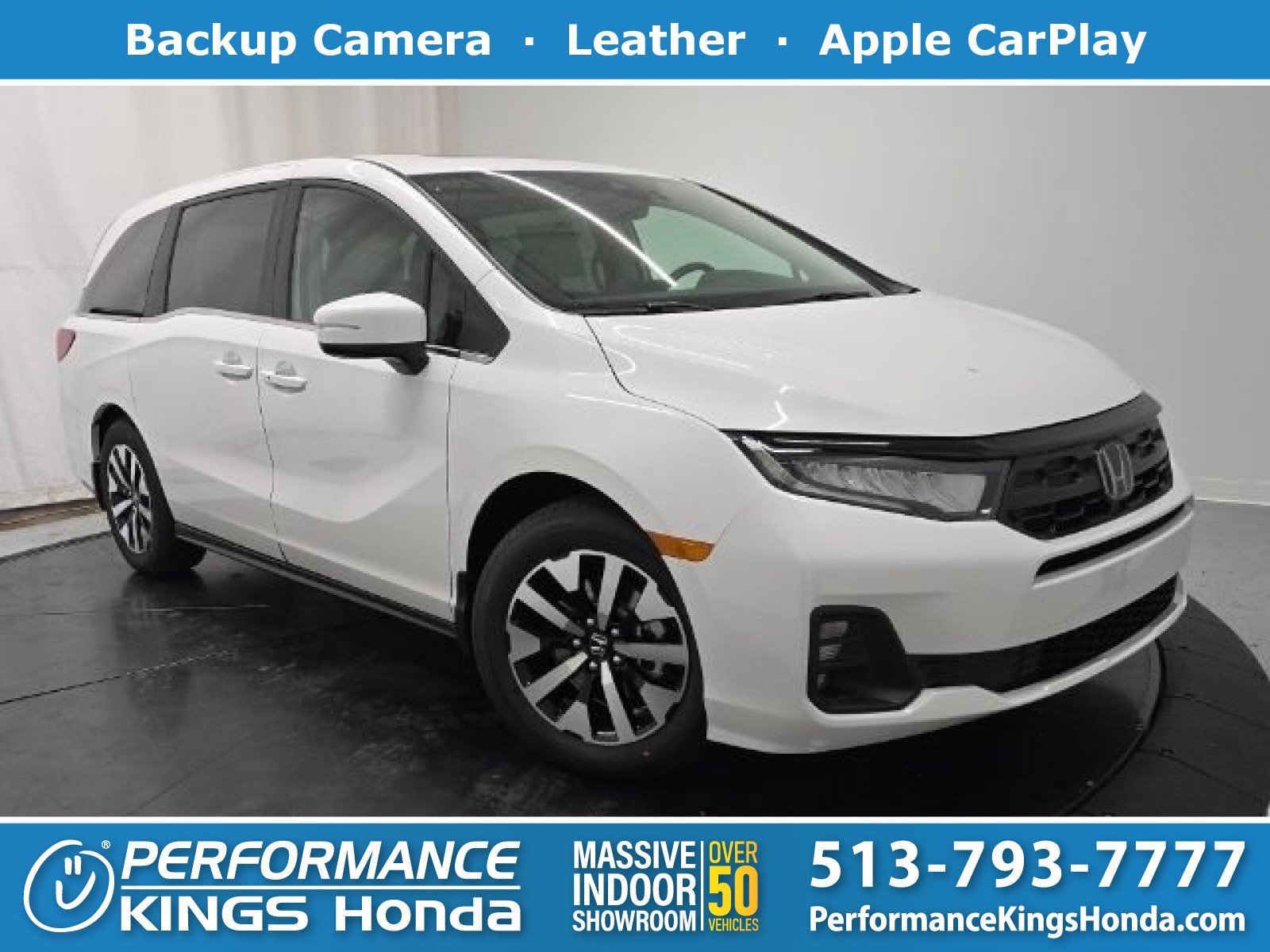 New 2026 Platinum White Pearl Honda EX-L image 1