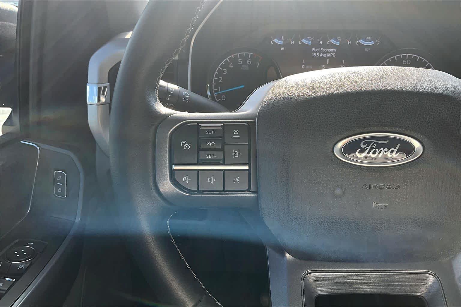 Used 2023 Antimatter Blue Metallic Ford XLT image 23