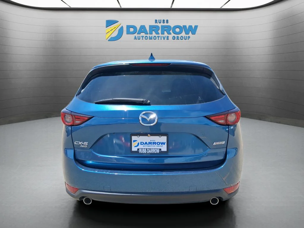 Used 2018 Blue Mazda Grand Touring image 4