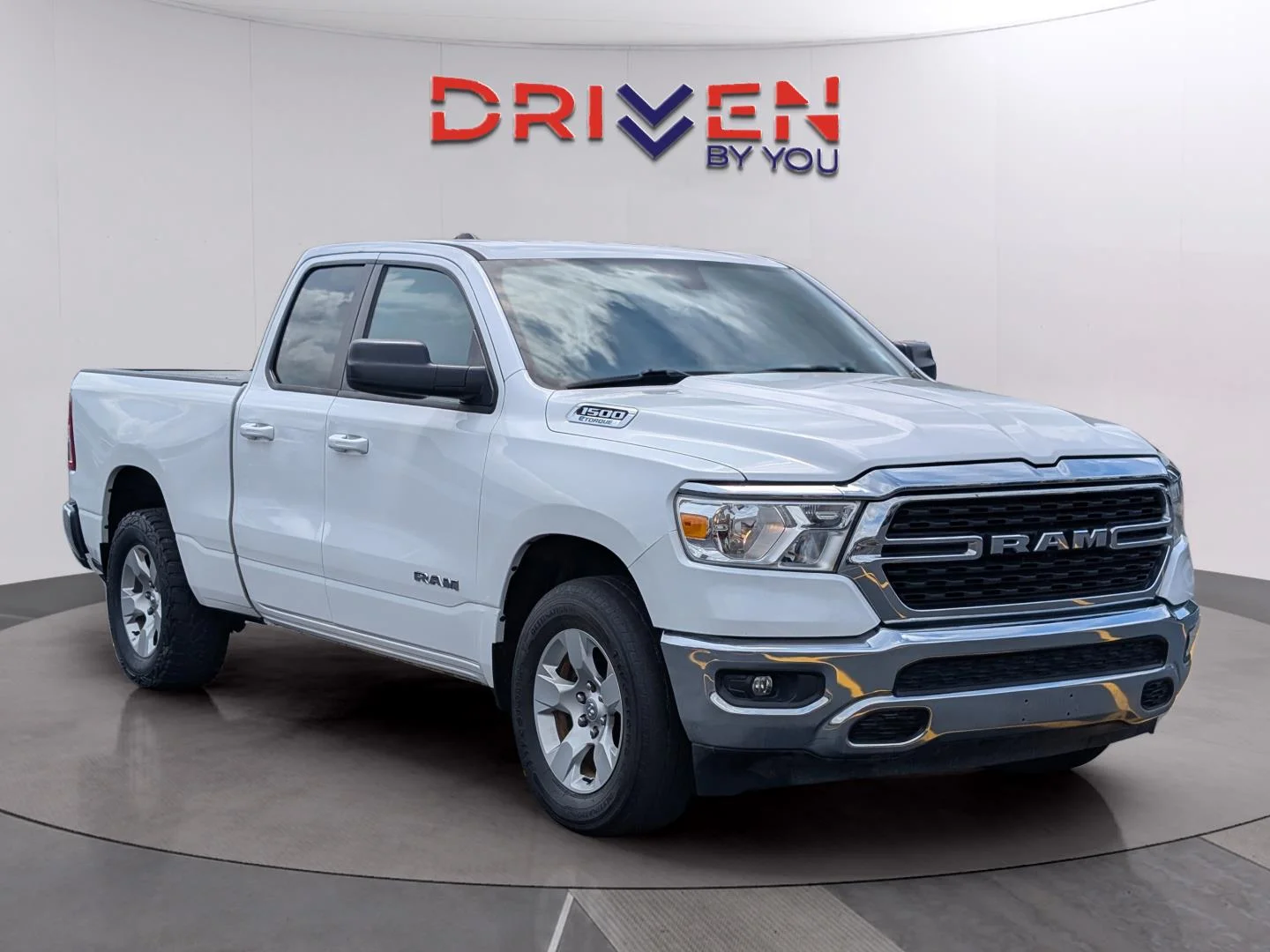 Used 2022 Bright White Clearcoat Ram Big Horn image 7