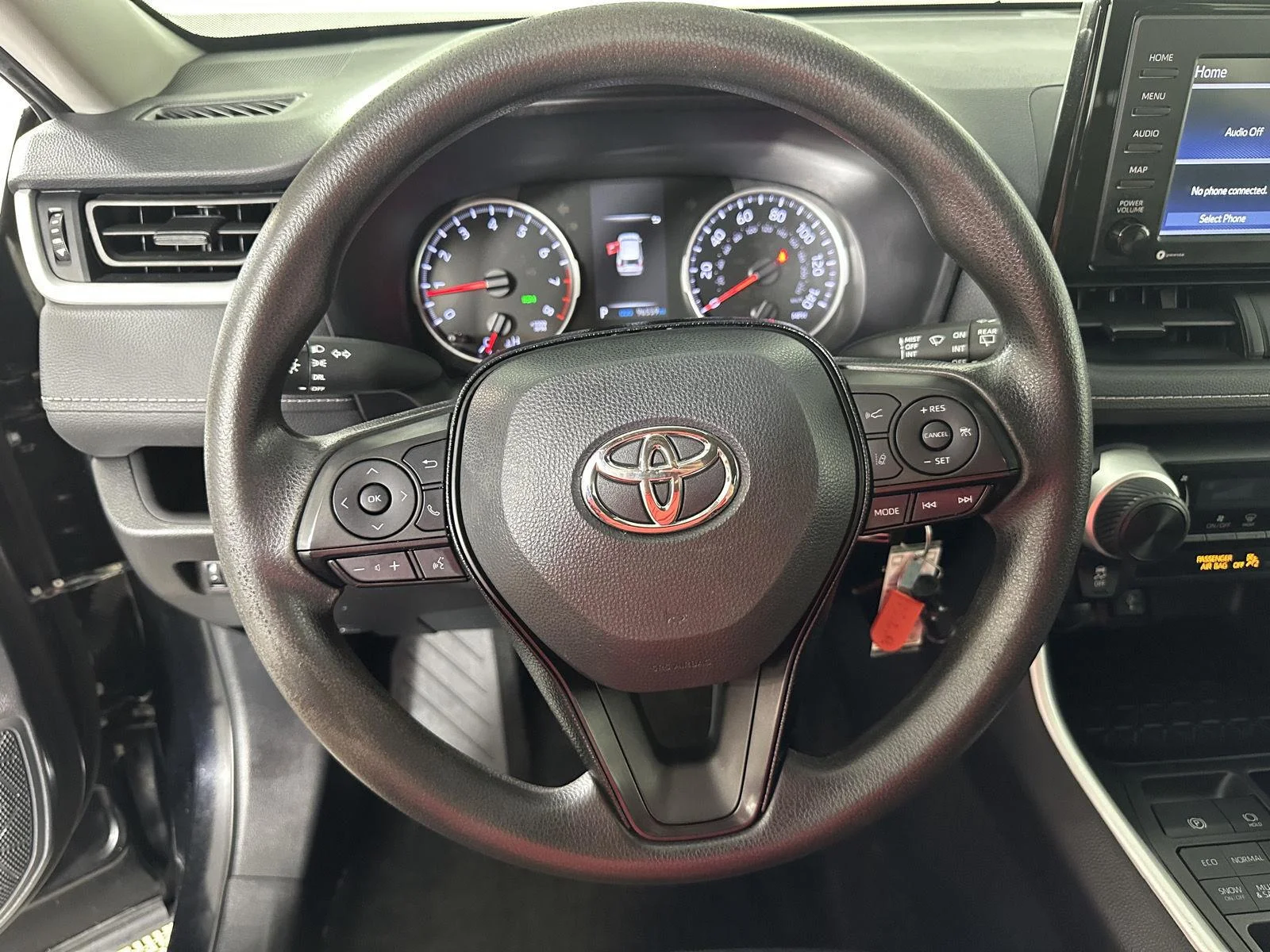 Used 2021 Midnight Black Metallic Toyota LE image 8