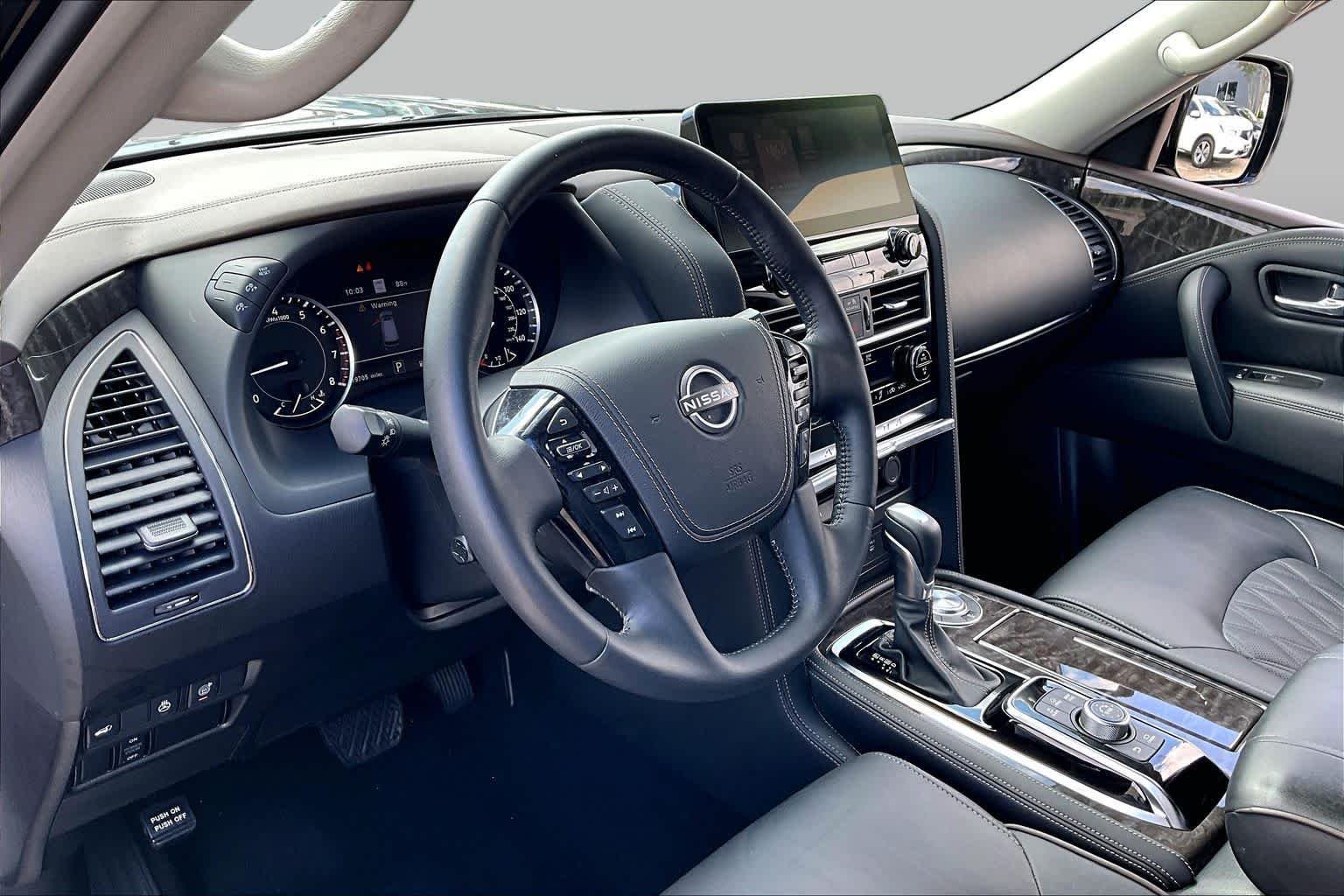 Used 2023 Super Black Nissan Platinum image 16