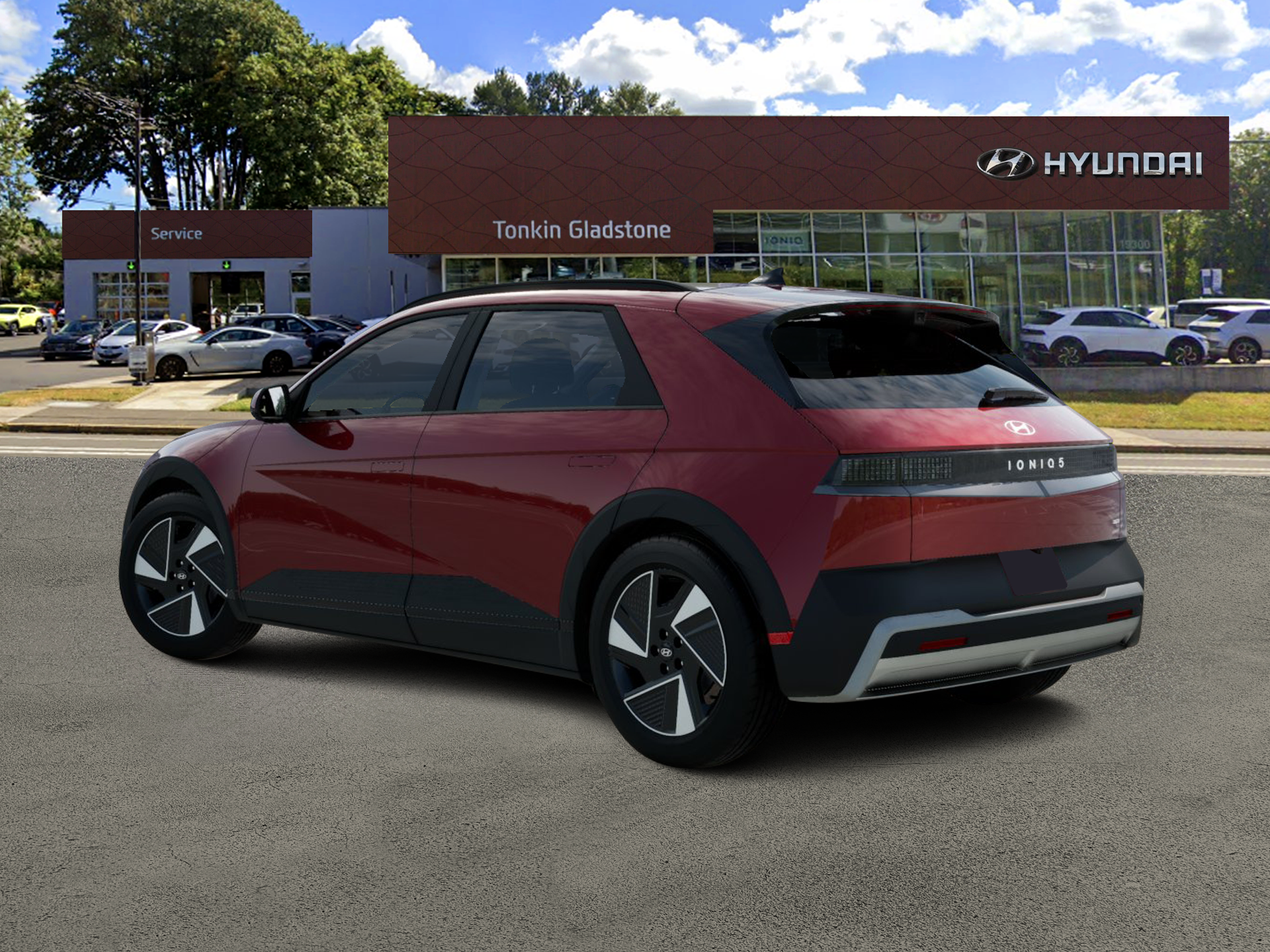 New 2027 Ultimate Red Hyundai SEL image 4