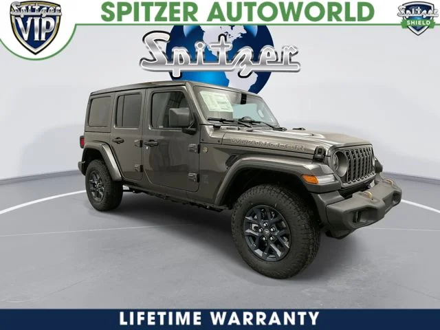 New 2026 Granite Crystal Metallic Clear-Coat Exterior Paint Jeep 85th Anniversary Edition image 3