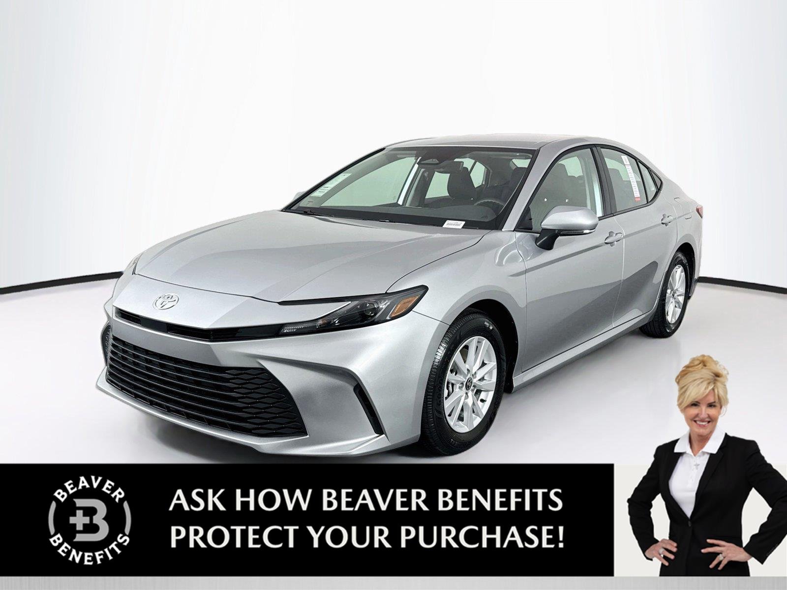 Certified Used 2026 Celestial Silver Metallic Toyota LE image 1