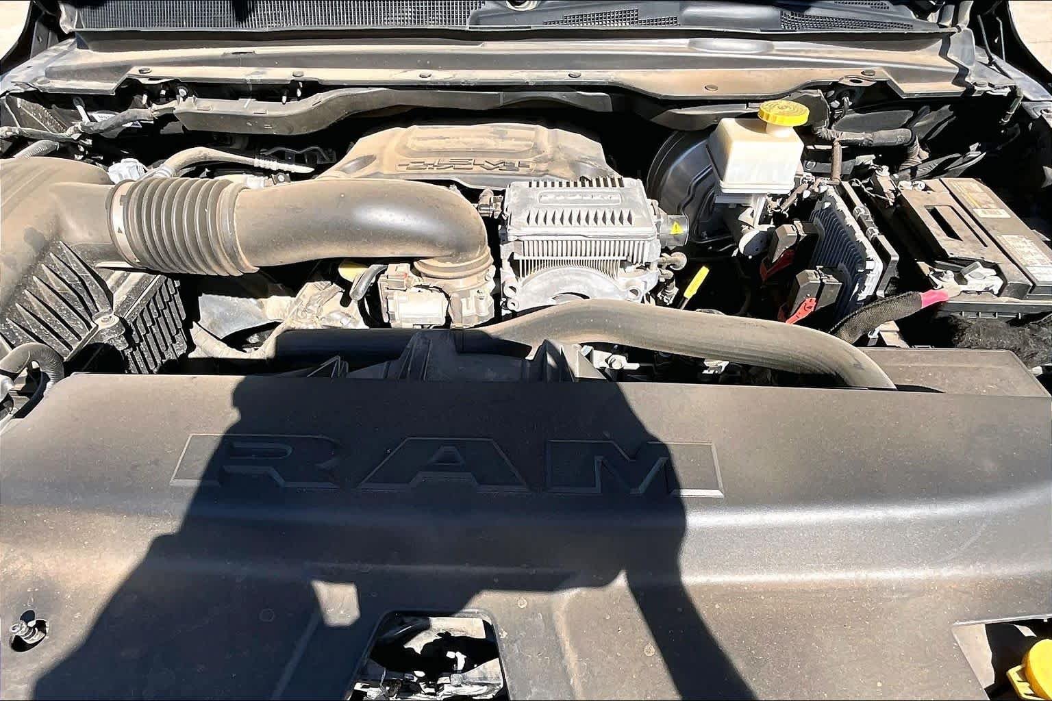 Used 2021 Maximum Steel Metallic Clearcoat Ram Laramie image 31
