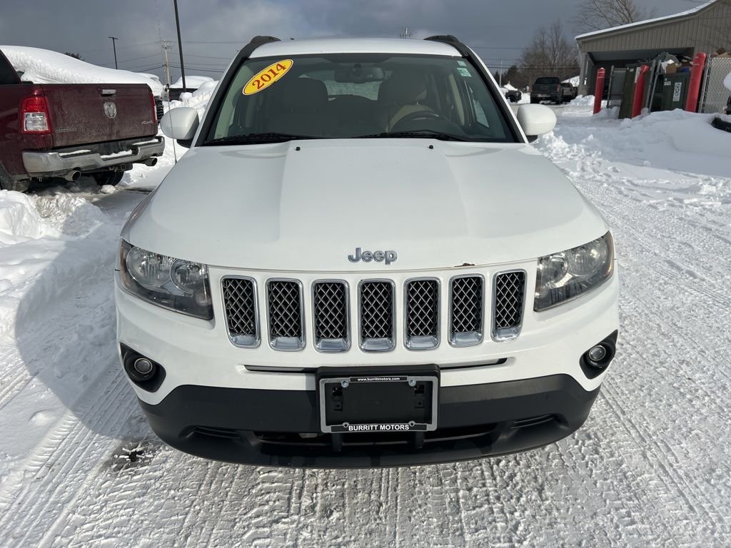 Used 2014 Jeep Compass Latitude with VIN 1C4NJDEB1ED852653 for sale in Oswego, NY