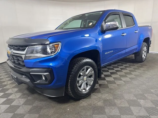 Used 2021 Bright Blue Metallic Chevrolet LT image 8