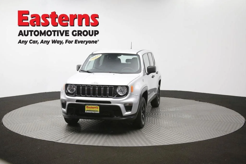 Certified Used 2021 Silver Jeep Sport image 55