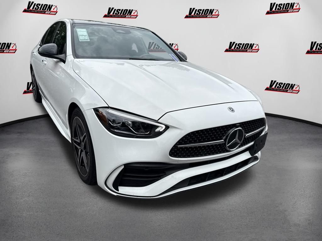 Used 2023 White Mercedes-Benz C 300 image 3