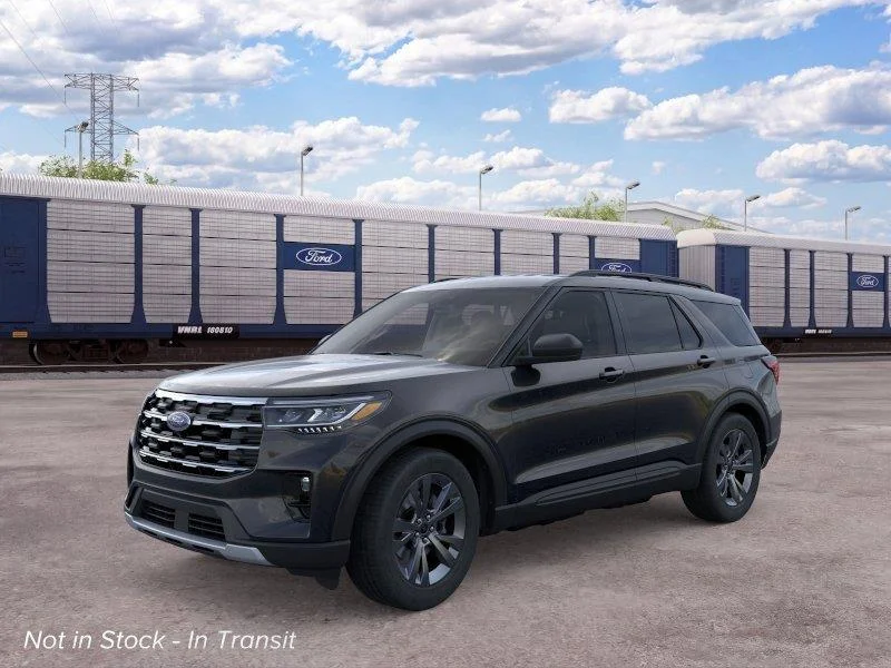New 2026 Agate Black Metallic Ford Active image 2
