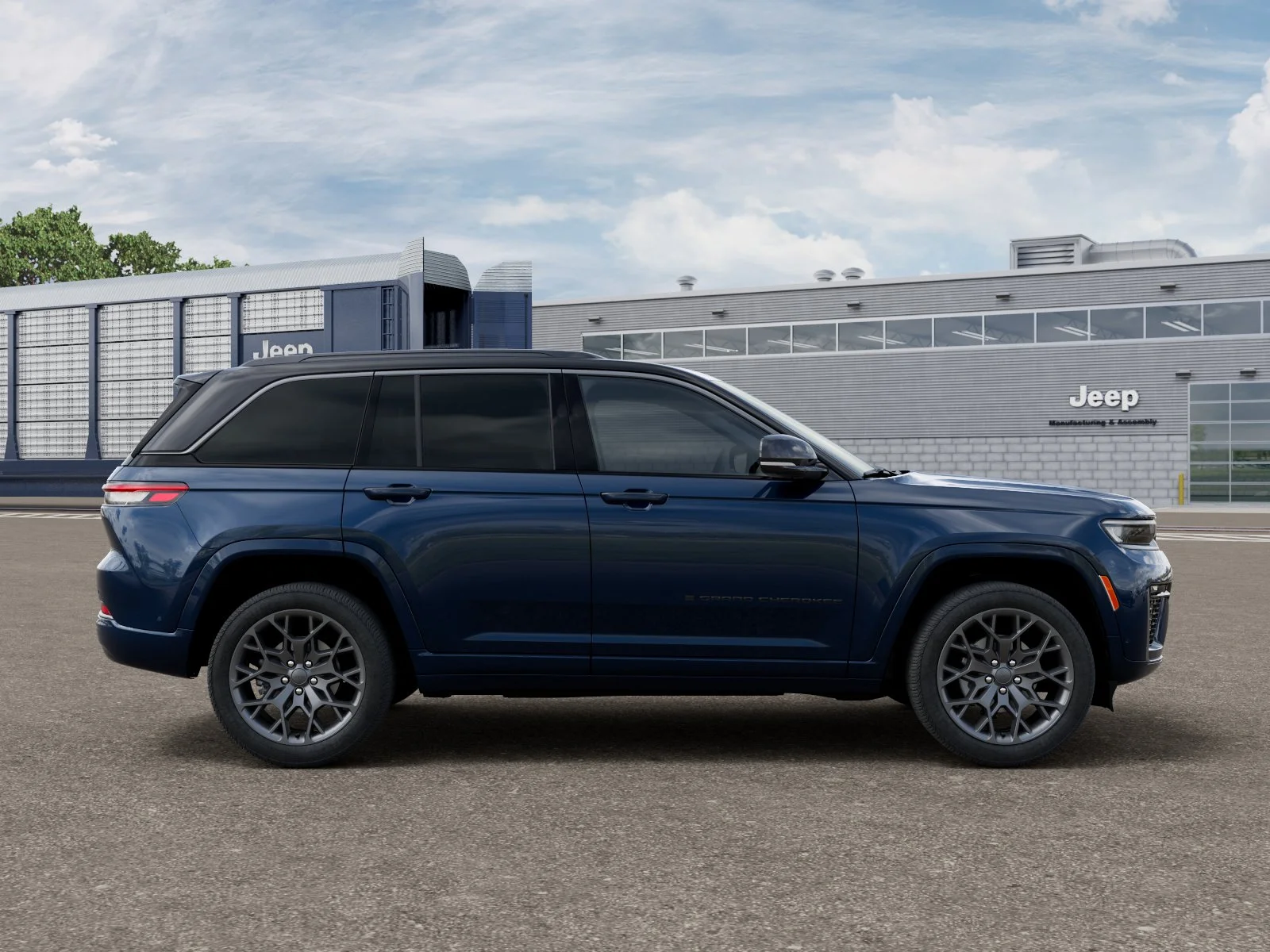 New 2026 Fathom Blue Pearl-Coat Exterior Paint Jeep Summit image 12