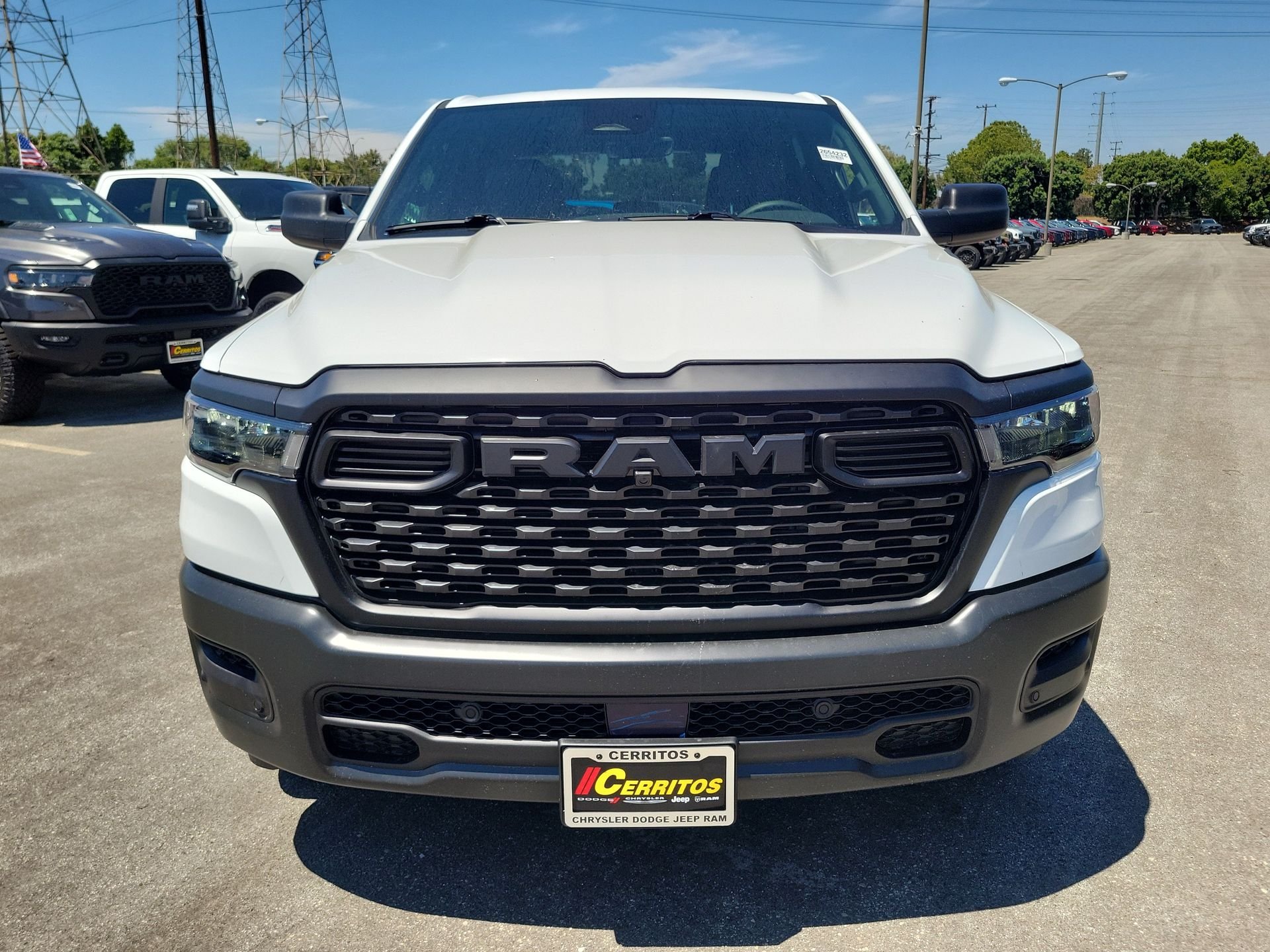 New 2026 Bright White Clear-Coat Exterior Paint RAM Tradesman image 19