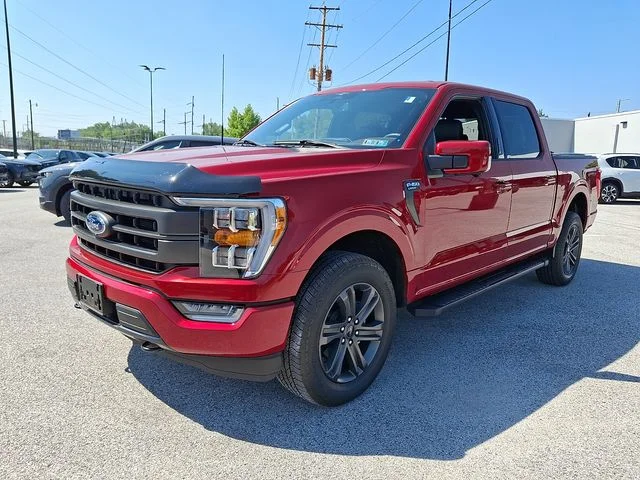 Used 2023 Red Ford Lariat image 4