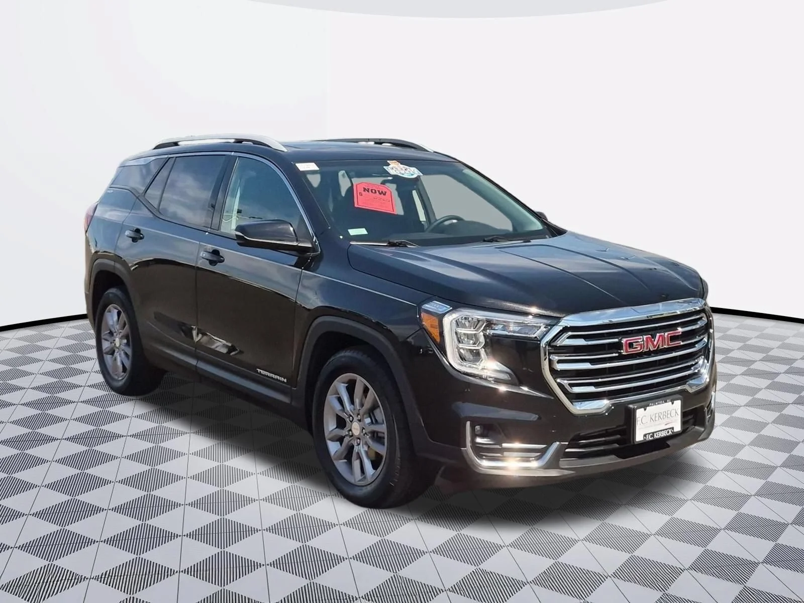 Used 2023 Ebony Twilight Metallic GMC SLT image 2