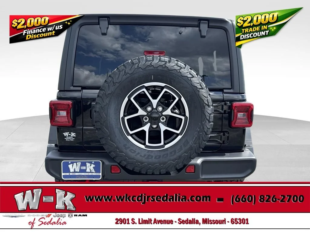 New 2026 Black Jeep Rubicon image 8