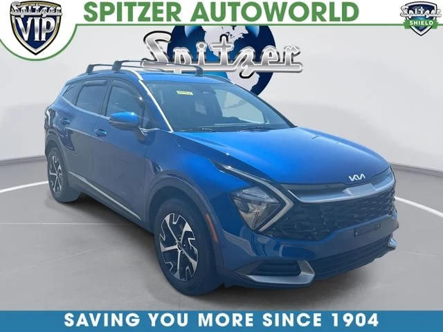 Used 2023 Blue Kia EX image 1
