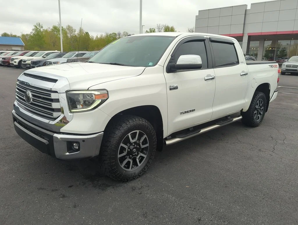 Used 2018 White Toyota Limited image 4