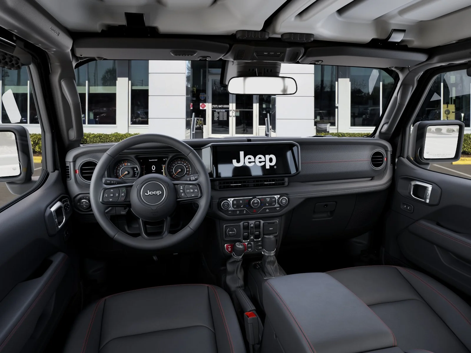 New 2026 Granite Crystal Metallic Clear-Coat Exterior Paint Jeep Rubicon image 48