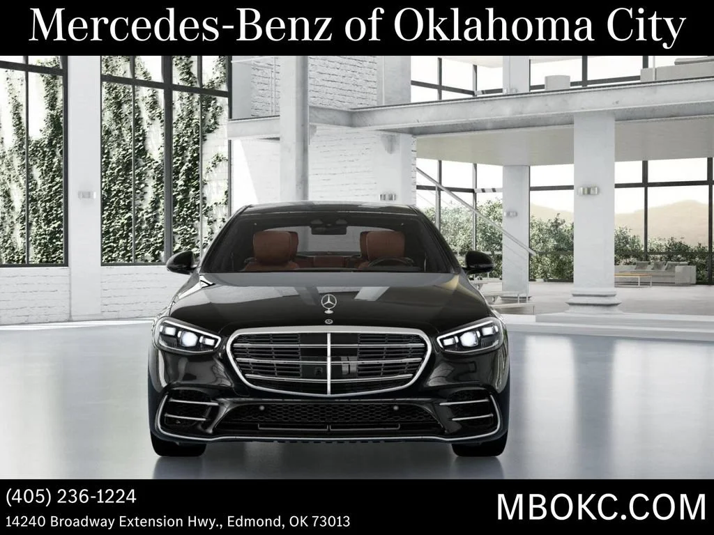 New 2026 Obsidian Black Metallic Mercedes-Benz S 580 image 8