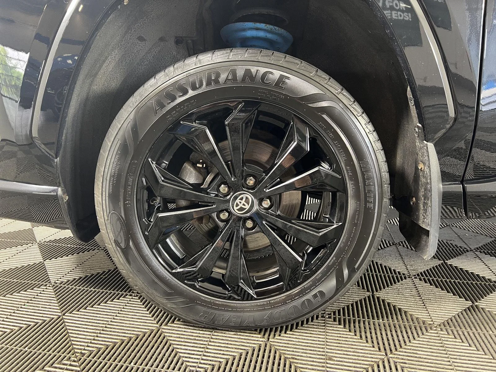 Used 2022 Midnight Black Metallic Toyota Hybrid SE image 9
