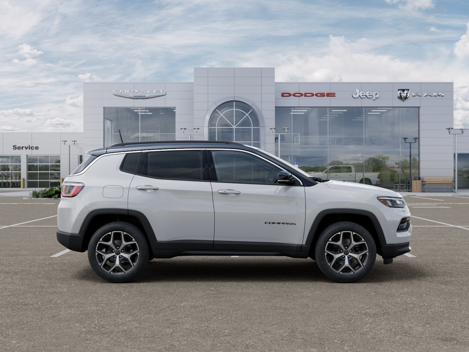 New 2026 Bright White Clear-Coat Exterior Paint Jeep Limited image 47