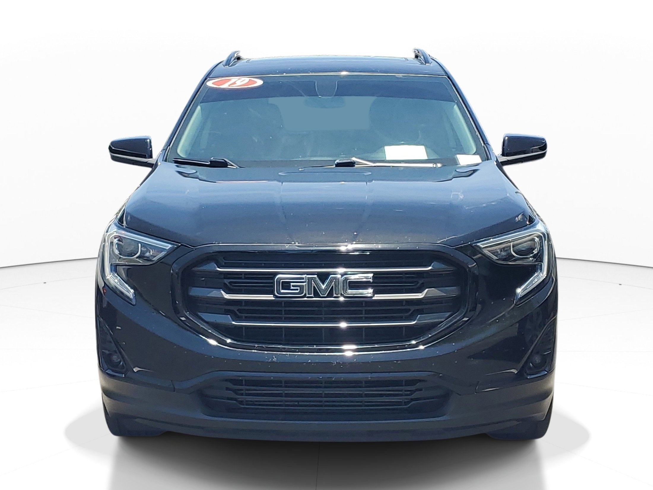 Used 2019 Ebony Twilight Metallic GMC SLT image 1