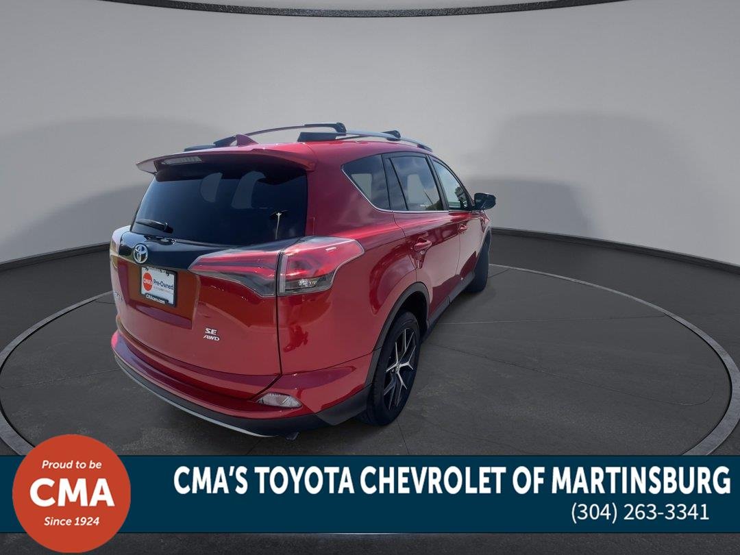 Used 2017 Barcelona Red Metallic Toyota SE image 8