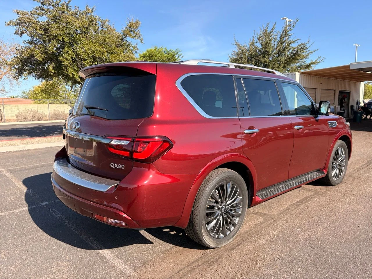 Used 2022 Coulis Red INFINITI Premium Select image 6