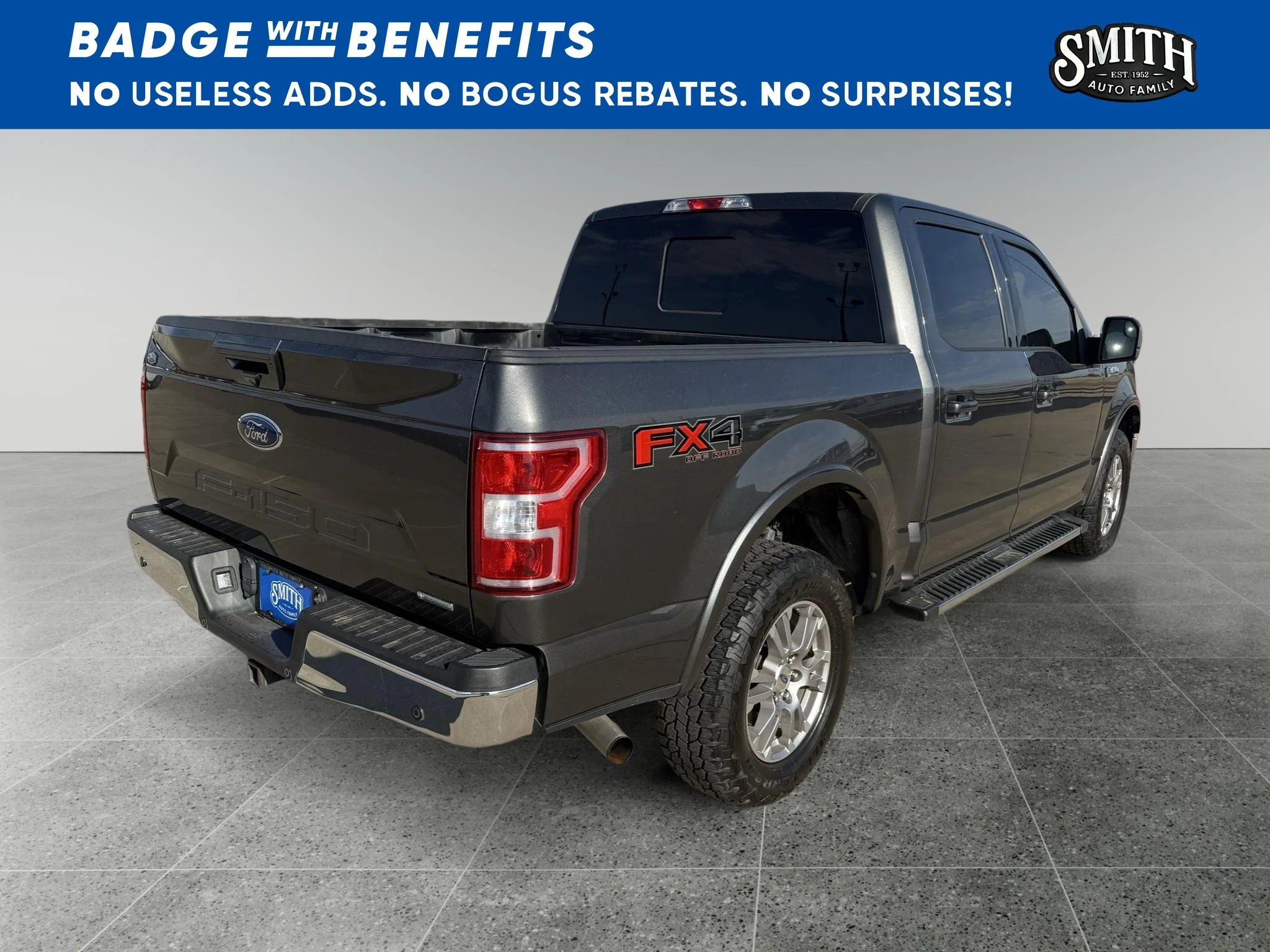 Used 2019 Magnetic Metallic Ford LARIAT image 4