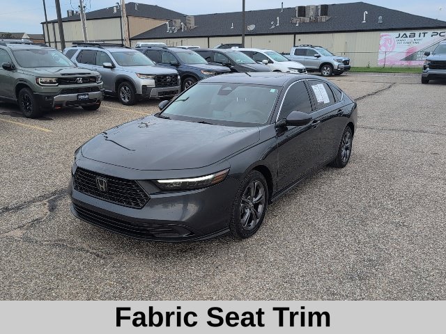 Used 2023 Meteorite Gray Metallic Honda EX image 14