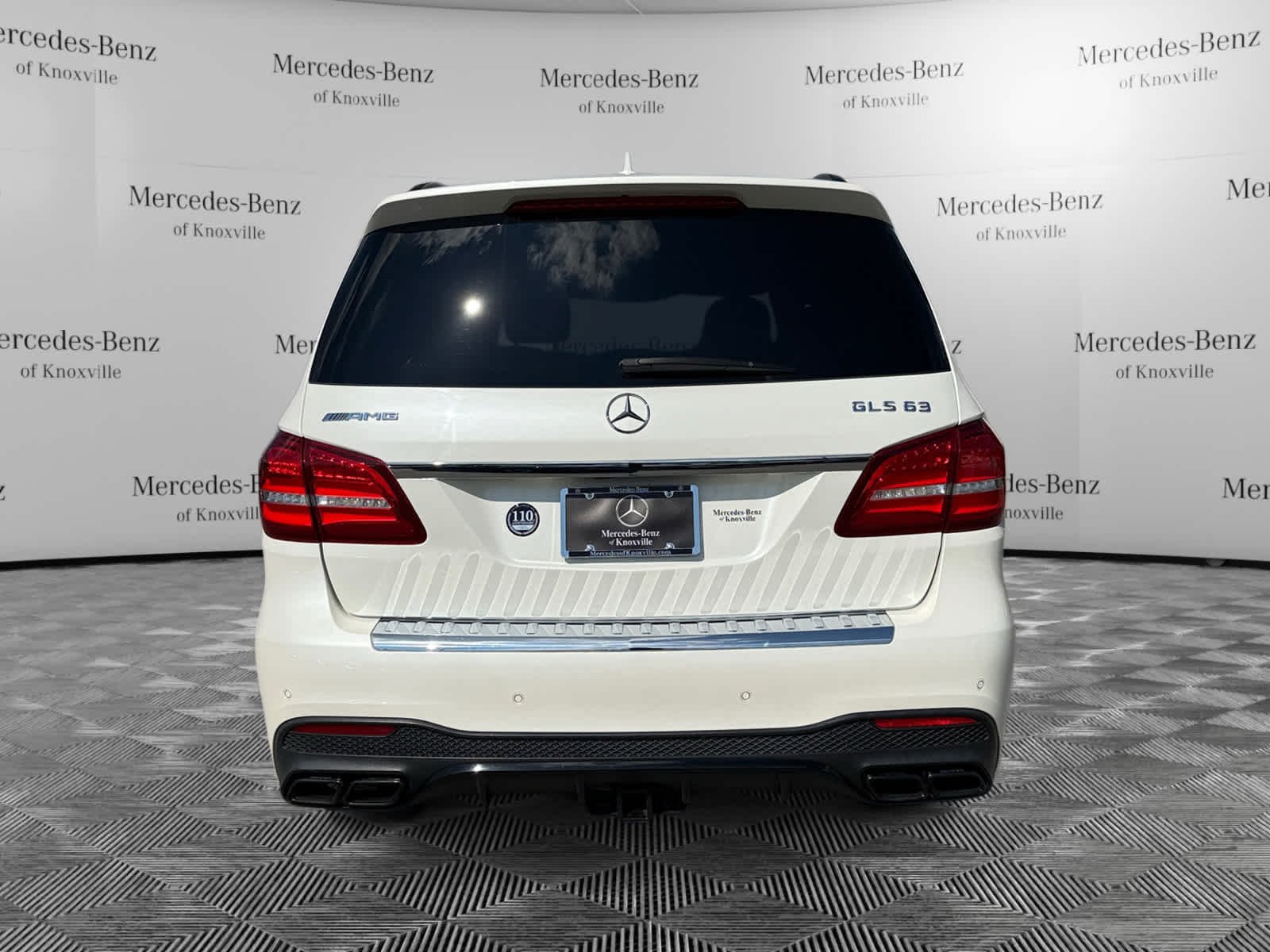 Used 2018 designo Diamond White Metallic Mercedes-Benz AMG® GLS 63 image 4