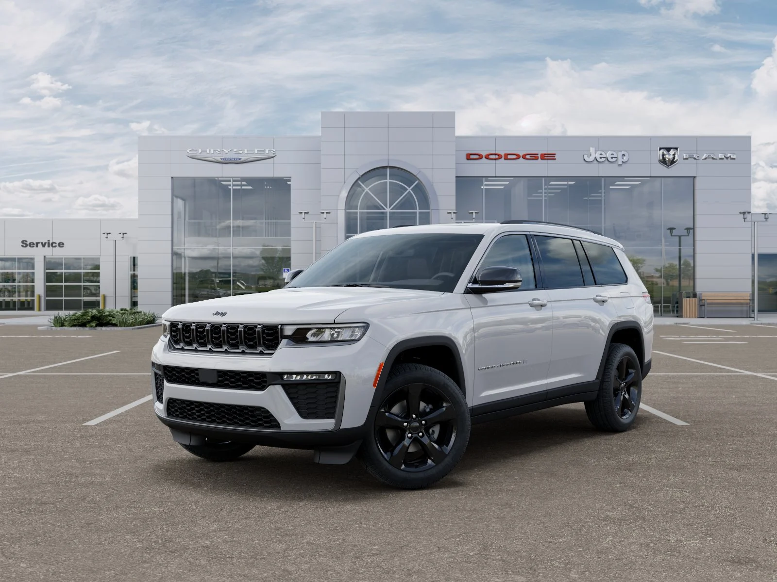 New 2026 Bright White Clear-Coat Exterior Paint Jeep Limited image 53